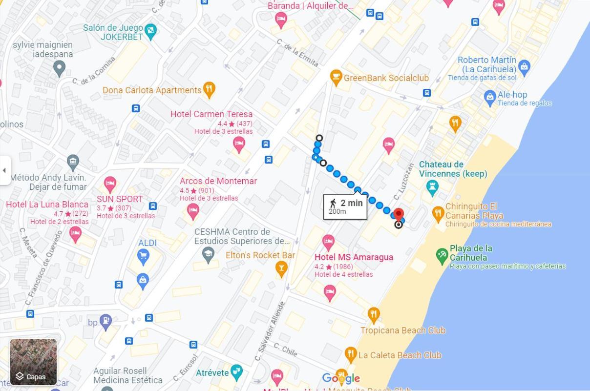 Apartamentos Carihuela Playa, Acogedor, Wifi Y Fibra Optica Торремолінос Екстер'єр фото